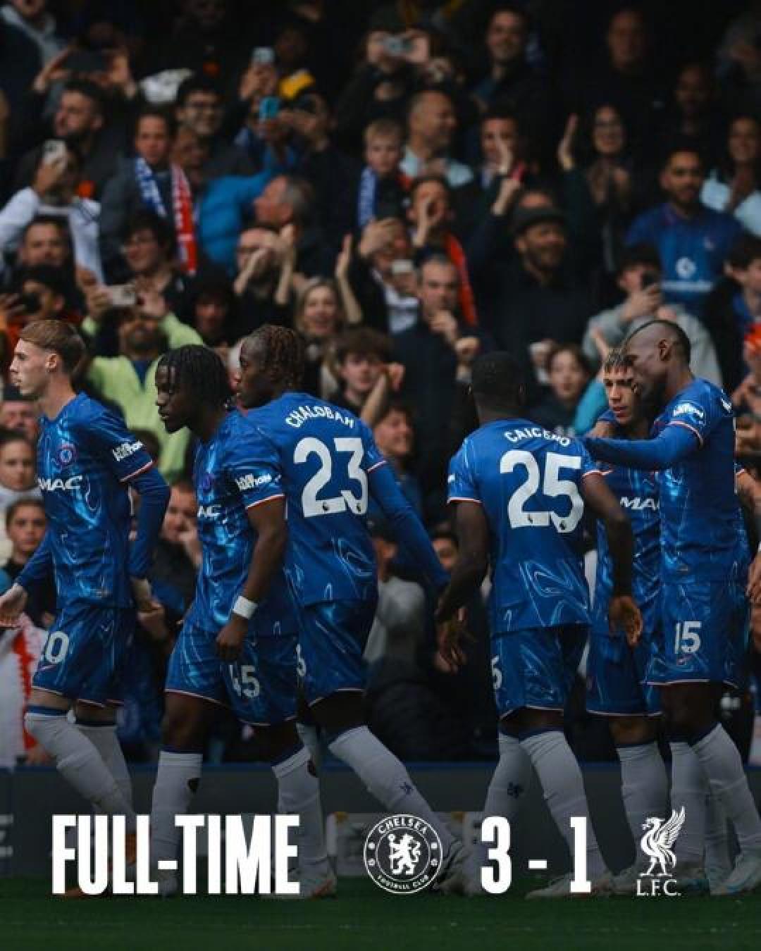 切尔西主场击败诺维奇城，接连三轮保持全胜